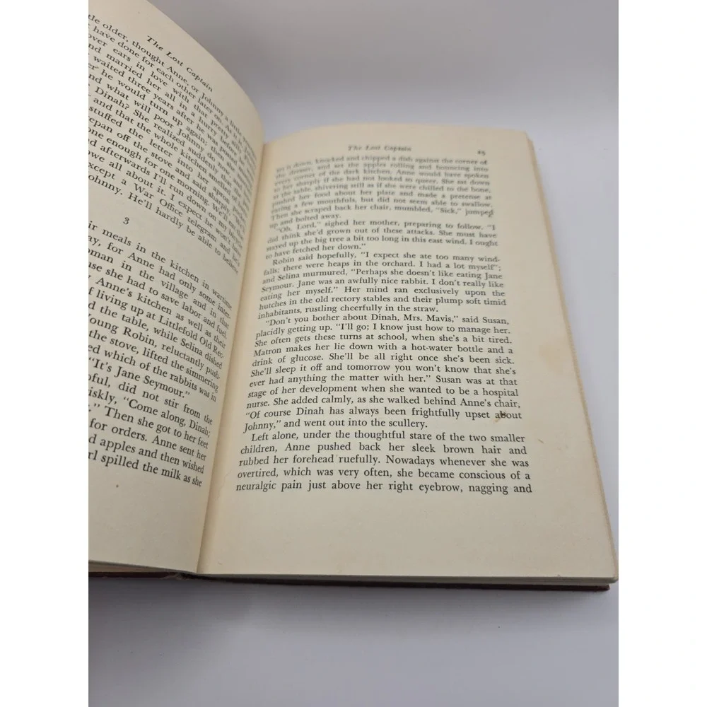 The Lost Captain By Helen Ashton 2nd Printing March, 1948
